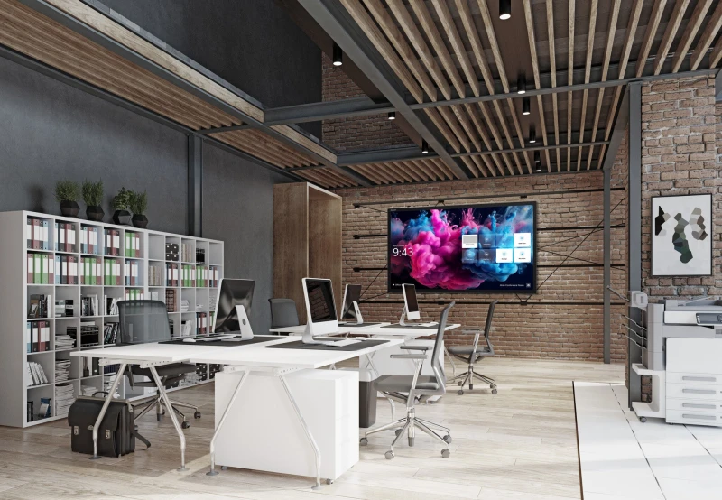 Image of Avocor AVH-8620 H-Series - 86" 4K Pcap LED Interactive Display