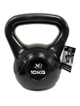 image of Xq Max Non-Slip Kettlebell With Protective Vinyl Cover - 10Kg