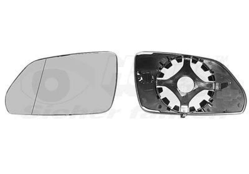 Image of VAN WEZEL Wing mirror glass VAN WEZEL 5828831