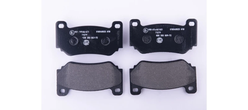 Image of HELLA Brake pad set HELLA 8DB 355 009-721