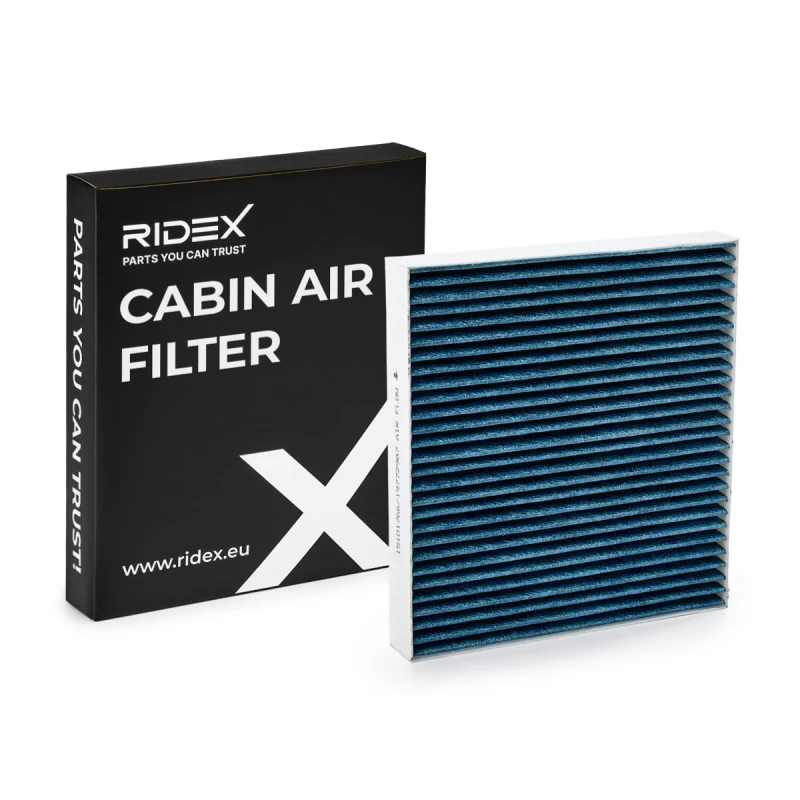 Image of RIDEX 424I0821 Pollen filter with antibacterial action Filter,interior air (424)