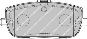 Image of Ferodo FDB1894 Brake Pad Set Rear Axle Premier Car