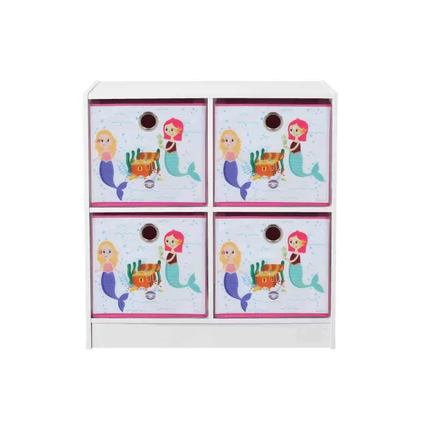 Image of Lloyd Pascal 4 Cube With 4 X Mermaid Storage Boxes