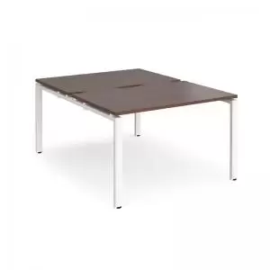 Image of Adapt starter units back to back 1200mm x 1600mm - white frame and
