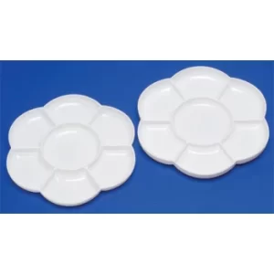 Image of Major Brushes Double Flower Paint Palette