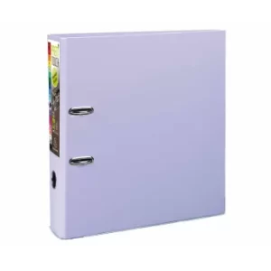 Image of Prem'touch Lever Arch File A4+ PP S80mm, 2 Rings, Lilac, Pack of 10