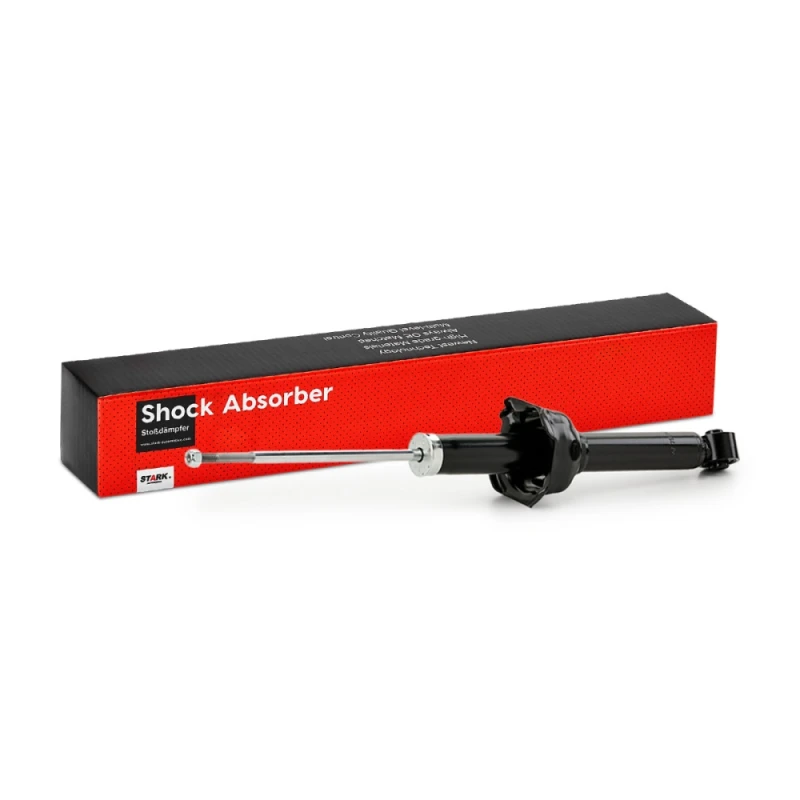 Image of STARK SKSA-0130213 Shock absorber Rear Axle, Gas Pressure, Twin-Tube, Telescopic Shock Absorber, Bottom eye Shock Absorber (854)