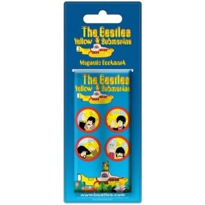 image of The Beatles - Yellow Submarine Portholes Magnetic Bookmark