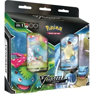 Image of Pok&eacute;mon TCG: Blastoise V vs. Venusaur V Battle Deck Bundle