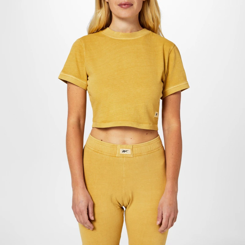 Image of Reebok Cl Nd Fitte - Yellow Yellow M