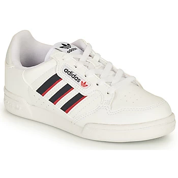 image of adidas CONTINENTAL 80 STRI C boys's Childrens Shoes Trainers in White