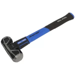 Image of Sledge Hammer with Fibreglass Shaft 4lb Short Handle