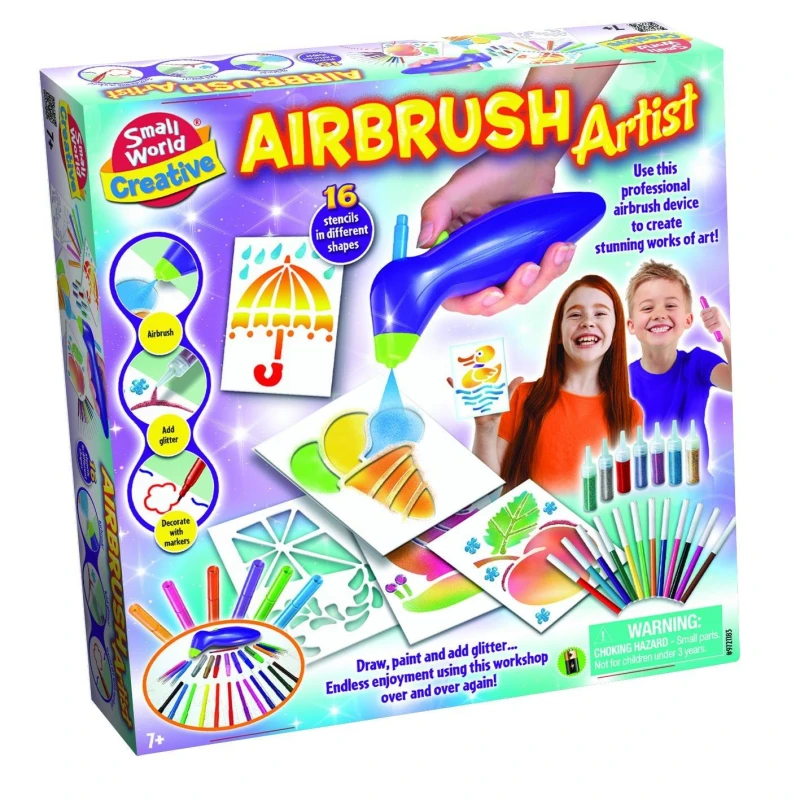 Image of Small World Toys Airbrush Artist, Multi 1183