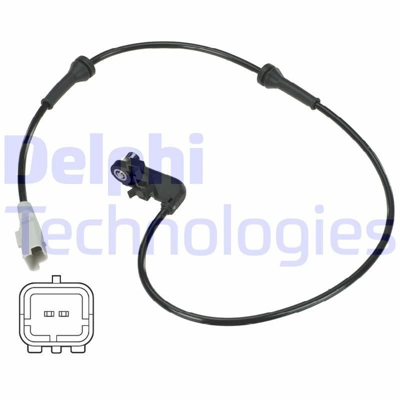 Image of DELPHI ABS sensor DELPHI SS20345