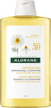 image of Klorane Chamomile Blonde Highlights Shampoo 400ml