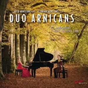 Image of Enchanted Works for Cello & Piano by Duo Arnicans CD Album