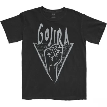 Image of Gojira - Power Glove Unisex Large T-Shirt - Black