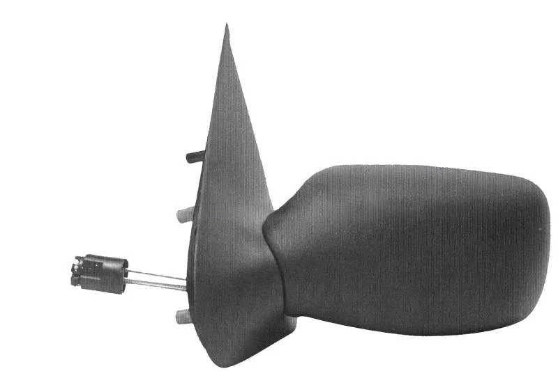 Image of PRASCO FD0507324 Wing mirror Left, black, Electric, Convex, primed Outside Mirror (50)