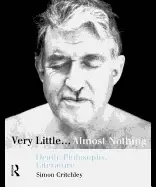 Image of very little almost nothing death philosophy literature