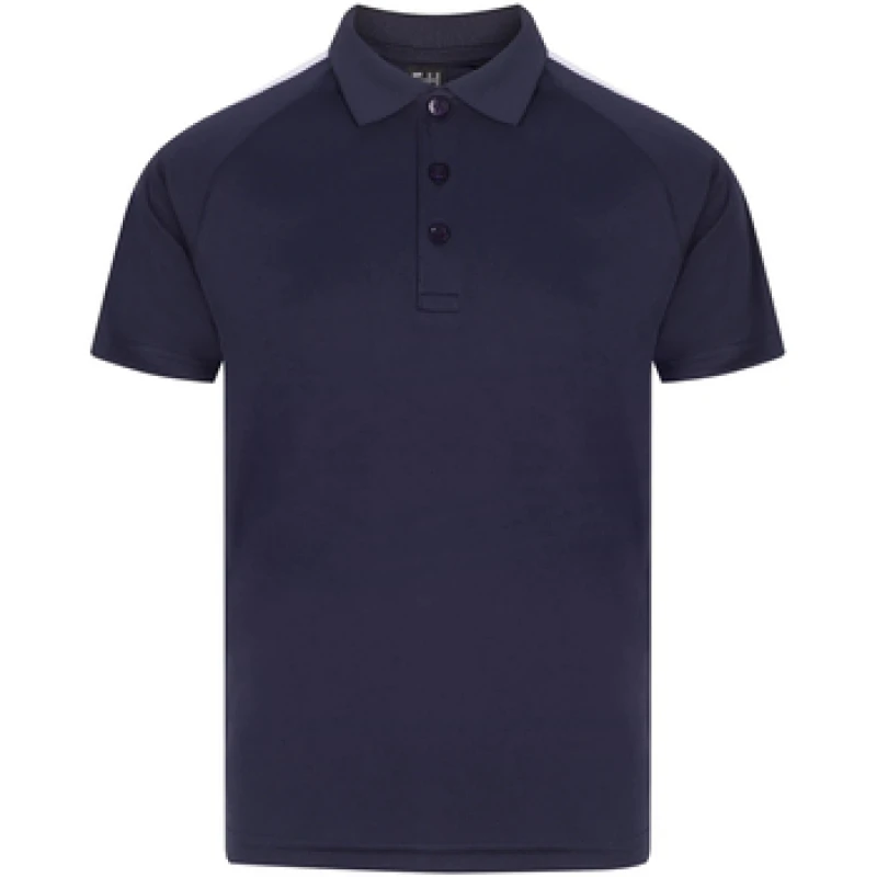 Image of Finden & Hales RW11190 boys's Children's polo shirt in White