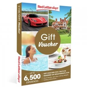 Red Letter Days £100 Gift Voucher