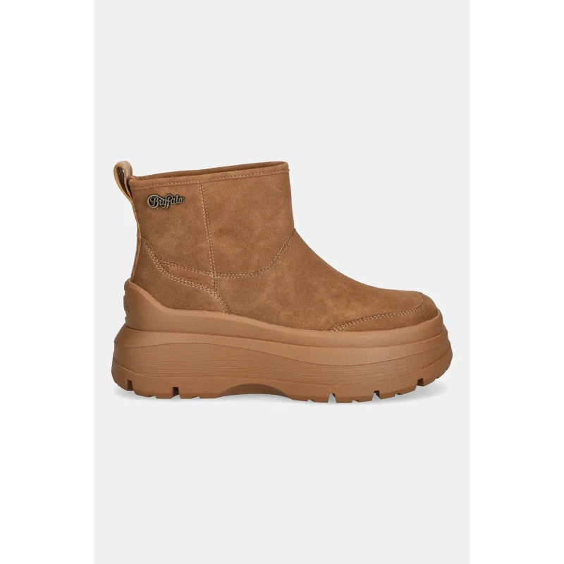 Image of Buffalo Womens boots Buffalo Olympia Pull On Lo Warm Marron Female 38