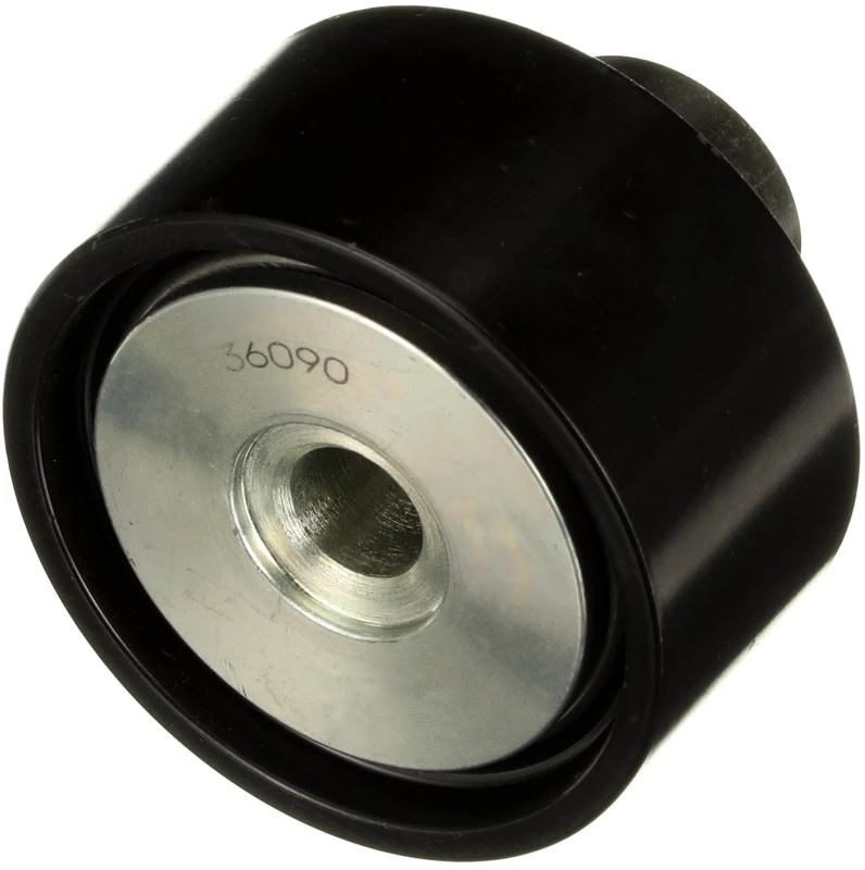 Image of GATES T36090 Idler Pulley Metal Deflection/Guide Pulley,v-ribbed belt (312)