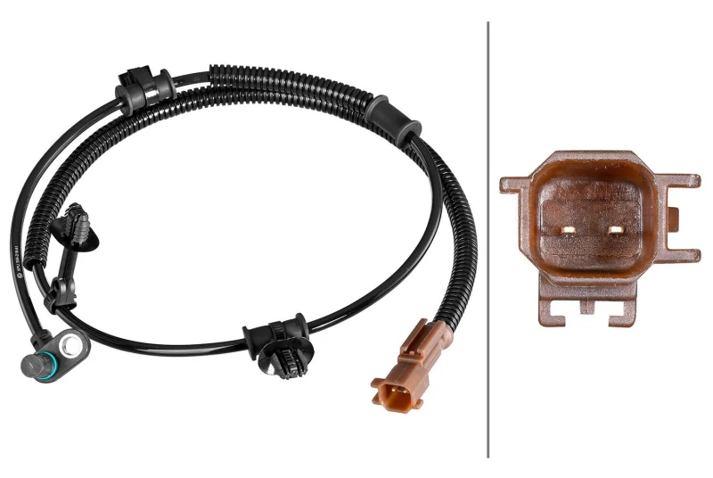 Image of HELLA ABS sensor HELLA 6PU 358 218-611