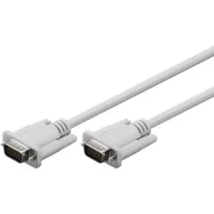 Image of Goobay VGA Cable - Nickel Plated - 2m - White
