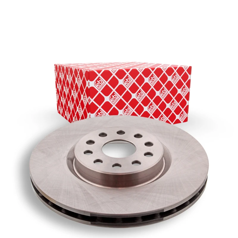 Image of FEBI BILSTEIN 14165 Brake disc Front Axle, internally vented, Coated Brake Disc (82)