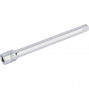 Image of Draper 1/4" Drive Polished Chrome Socket Extension Bar 1/4" 100mm