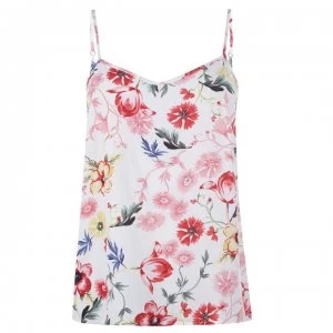 image of JDY Star Cami Top - White Floral