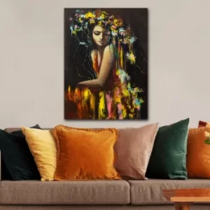 Image of 441859675_70100 Multicolor Decorative Canvas Painting