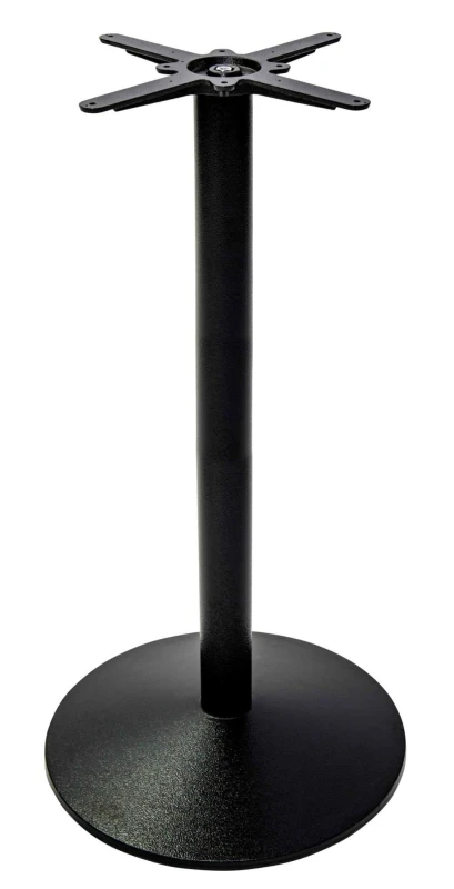 Image of netfurniture Black cast iron dome table base - Large 1080 mm Black unisex