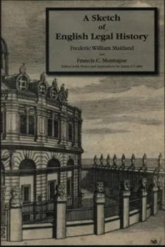 Image of A Sketch of English Legal History by Frederic William Maitland Paperback