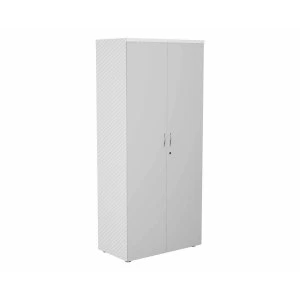 Image of TC Office Lockable Doors for 1800mm High Bookcase, White