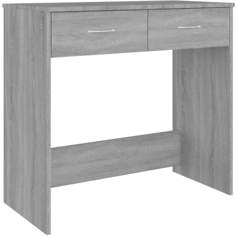 Image of VIDAXL Desk Grey Sonoma 80x40x75cm Engineered Wood Vidaxl 8720286954409