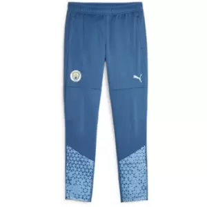 Puma Manchester City Training Bottoms 2023 2024 Juniors - Blue