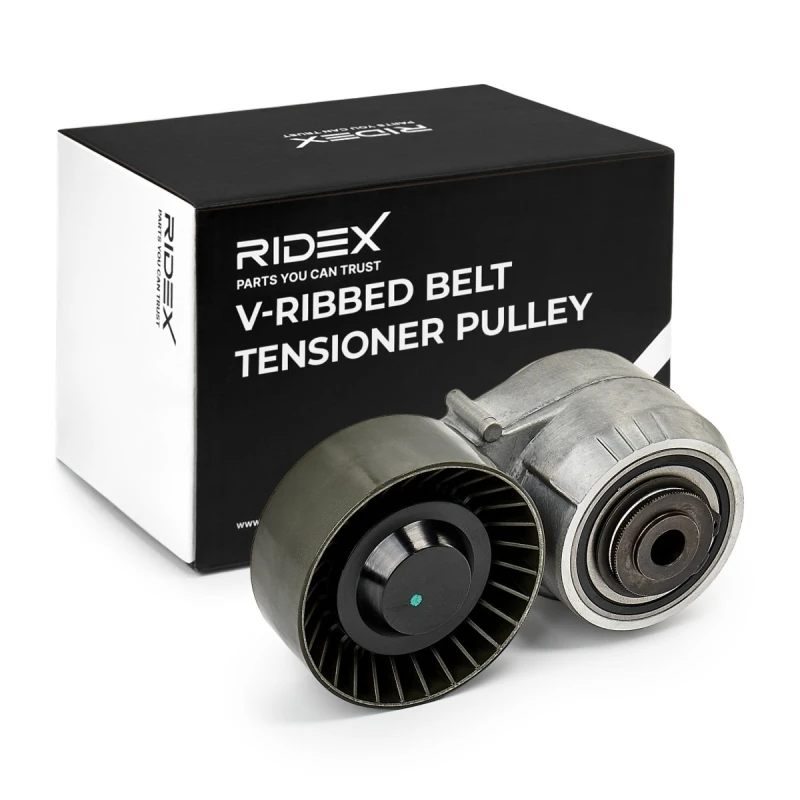 Image of RIDEX 310T0257 Tensioner Pulley Tensioner Pulley,v-ribbed belt (310)