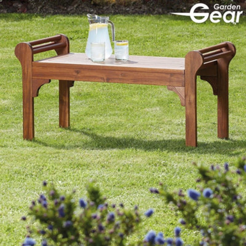 Image of Garden Gear Lutyens Table Solid Acacia Hardwood Pre Treated Garden Patio Furniture (Coffee Table)