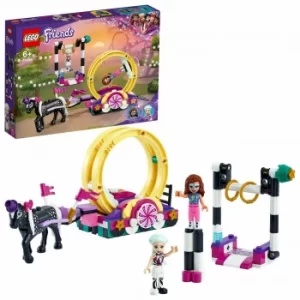 image of Lego Friends Magical Funfair Acrobatics Gymnastics Set 41686