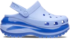 image of Crocs Mega Crush Clogs Unisex Moon Jelly W5/M4