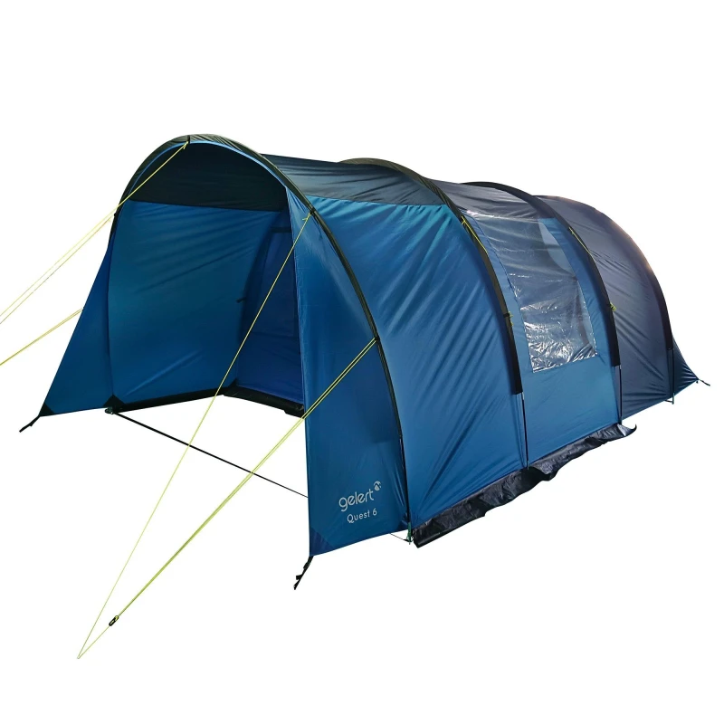 Image of Gelert Quest 5+ Person Tent Blue unisex One Size
