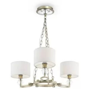 Image of Maytoni Lighting - Luxe Chandelier Gold Antique, 3 Light, E14