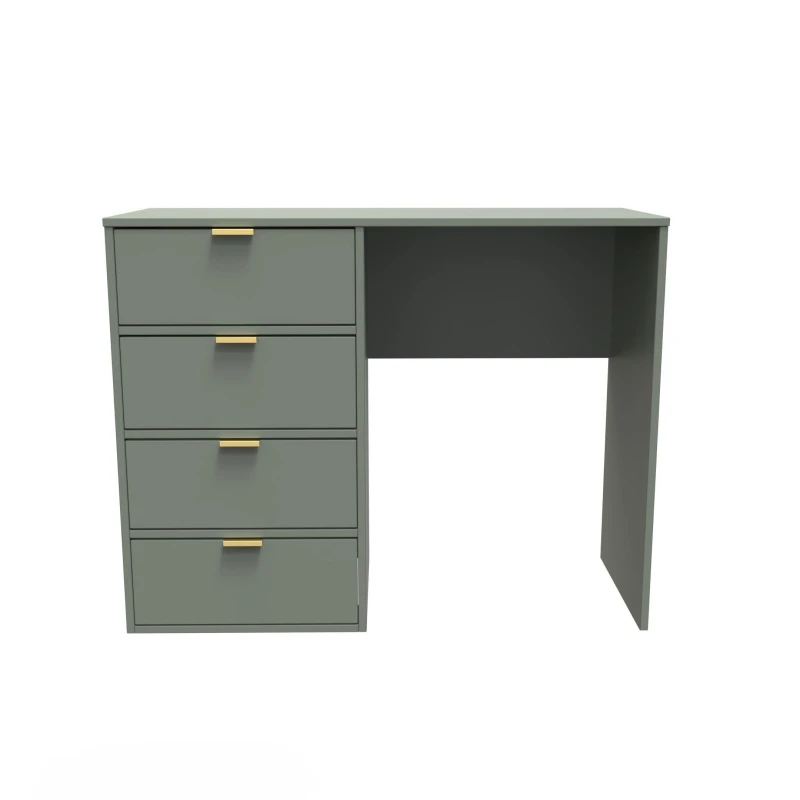 Image of Madrid 4 Drawer Vanity In Reed Green (Ready Assembled)
