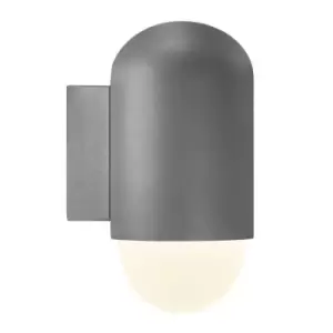 Image of Nordlux Heka Outdoor Wall Light - Dark Grey