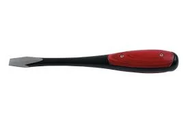 image of Gunson 77146 Classic Wooden Handle Screwdriver - Flat 9.5mm x 200mm