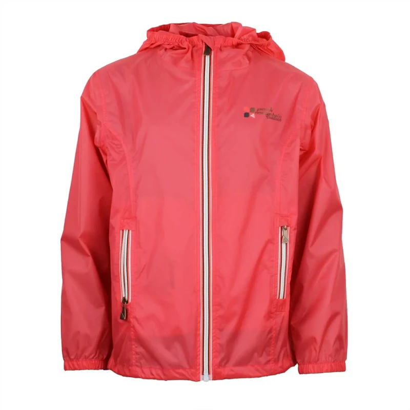 Image of Peak Mountain Girl's waterproof jacket Peak Mountain Garanew Rose Female 14 years