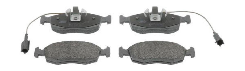 Image of JURID 573367J Brake pad set incl. wear warning contact Brake Pad Set,disc brake (402)