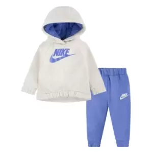 Image of Nike Soft Hooded Set Bb99 - Blue